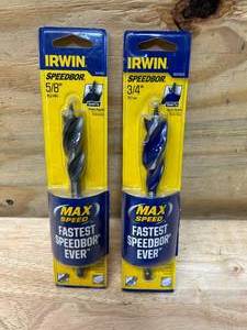 lot 34 image: IRWIN Lot of 2- SPEEDBOR Bits