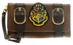 lot 40 image: HARRY POTTER Satchel Fold Wallet 4 x 8 in- Brown