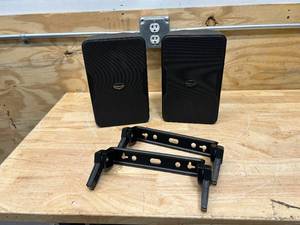 lot 117 image: KLIPSCH Pair of CP-6 IndoorOutdoor Compact Performance Speakers