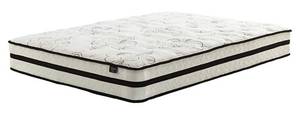 lot 22 image: SIGNATURE DESIGN BY ASHLEY Chime 10 Inch Medium Firm Hybrid Mattress, CertiPUR-US Certified Foam, Queen