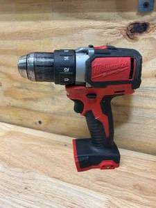 lot 30 image: MILWAUKEE M18 18-Volt Lithium-Ion Brushless Cordless 12 in. Compact DrillDriver (Tool-Only)