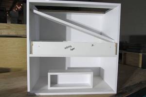 Full Pallet of 8 - Single Draw Multi Shelf Cabinet - 30.5 x 30 x 18 - Heavy Duty