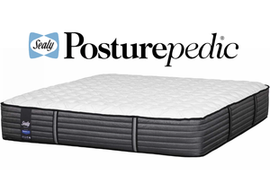 lot 16 image: Brand New Sealy Posturepedic Premium Series Cushion Firm 14 King Mattress