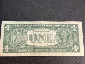 1957 US BLUE SEAL $1 SILVER CERTIFICATE XF OR BETTER