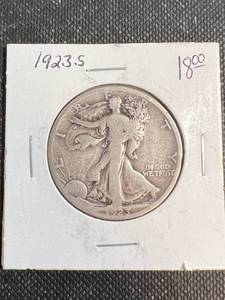 1923-S US WALKING LIBERTY HALF DOLLAR