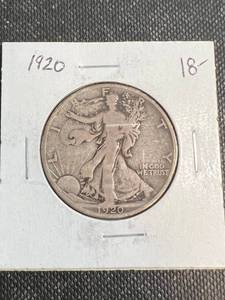 1920 US WALKING LIBERTY HALF DOLLAR