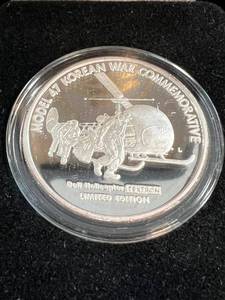 1 TROY OZ .999 BELL HELICOPTER MEDEVAC ROUND IN BOX-AIRTITE