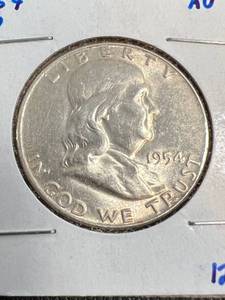 1954-D US FRANKLIN HALF DOLLAR