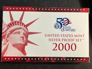 2000 SILVER  US PROOF SET IN ORIGINAL PACKAGING