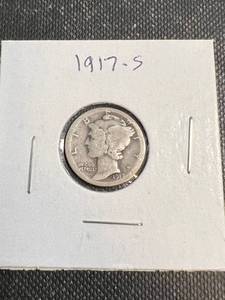 1917-S US MERCURY DIME