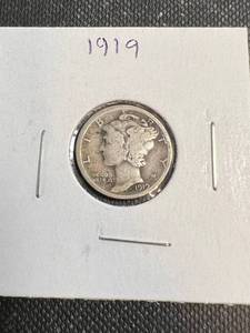 1919 US MERCURY DIME