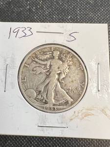 1933-S US WALKING LIBERTY HALF DOLLAR