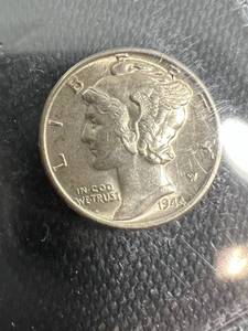 1944 US MERCURY DIME