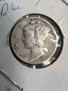 1945 US MERCURY DIME
