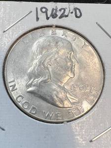 1962-D US FRANKLIN HALF DOLLAR