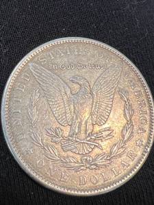 1890 US MORGAN SILVER DOLLAR