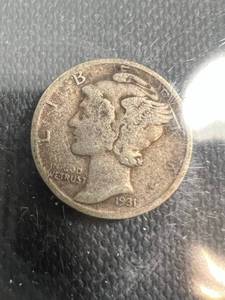 1931-S US MERCURY DIME
