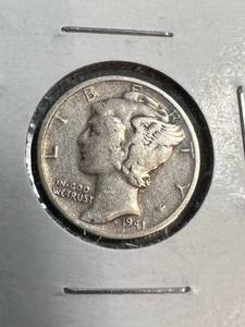 1941 US MERCURY DIME