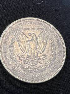 1891 US MORGAN SILVER DOLLAR