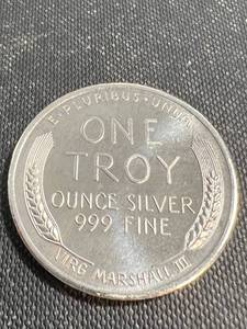 1 TROY OZ .999 FINE SILVER WHEAT CENT DESIGN
