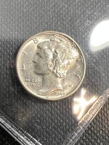 1944 US MERCURY DIME