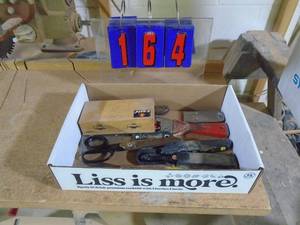 lot 164 image: Scissorsexacto knifesharpener. As shown.