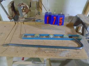 lot 175 image: Crow bar & level. As shown.