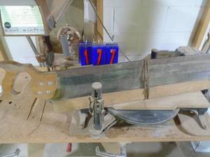 lot 177 image: Vintage miter saw. As shown.