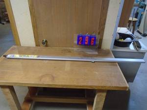 lot 296 image: 50 saw clamp & tool guide. As shown.