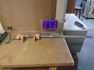 lot 312 image: Jorgensen beam clamp approx 3. As shown.