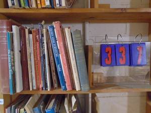 lot 337 image: Shelf of wood working books. As shown.