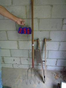 lot 356 image: Yard tools. As shown.