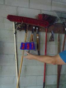 lot 357 image: Yard tools. As shown.