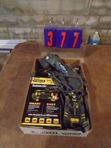 lot 377 image: Flat with Stanley chargermaintainer. As shown.