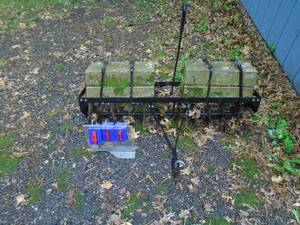 lot 411 image: Lawn aerator. As shown.