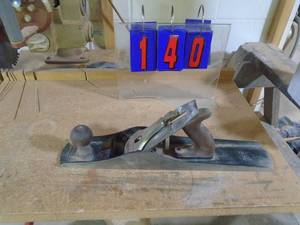 lot 140 image: Stanley Bailey no 6 flat bottom plane. 18 oal. As shown.