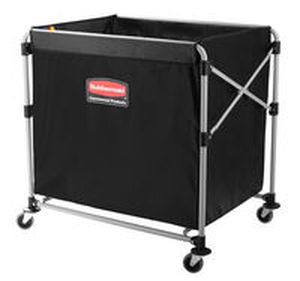 lot 3 image: Rubbermaid 1881750 Collapsible X-Cart (8 Bushel)