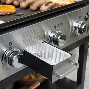 lot 12 image: Members Mark 4-Burner Outdoor Gas Griddle