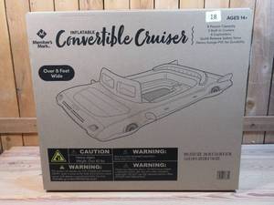 lot 50 image: Members Mark Inflatable Convertible Cruiser - OVER 8 FEET WIDE