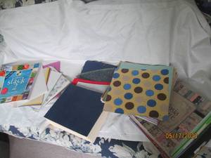 lot 38 image: Large stack of assorted Scrapbook p...
