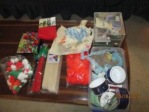 lot 150 image: Craft and scrapbook supply Assortme...