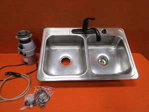 lot 22 image: Kitchen Sink & Garbage Disposal