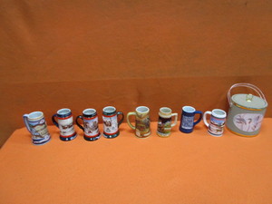 lot 37 image: Beer Steins & Ice Bucket