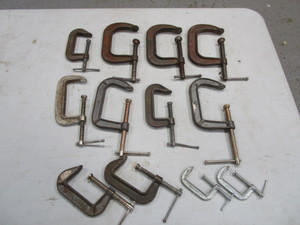 lot 82 image: C Clamps