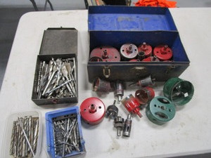 lot 85 image: Drill Bits & Hole Saws