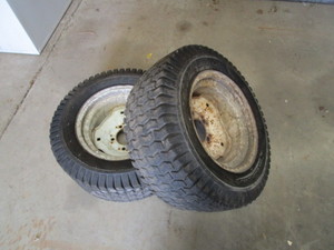 lot 45 image: (2) (Used) Utility Tractor Wheels & Tires