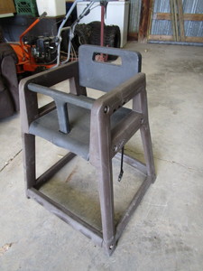 lot 53 image: Poly High Chair