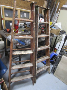 lot 109 image: (2) 6 Step Ladders
