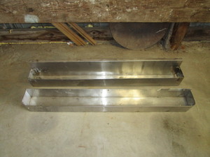 lot 125 image: (2) SS Bar Trays 5x48
