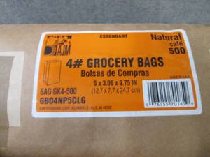 Pack of 500 4# Lunch Bags...